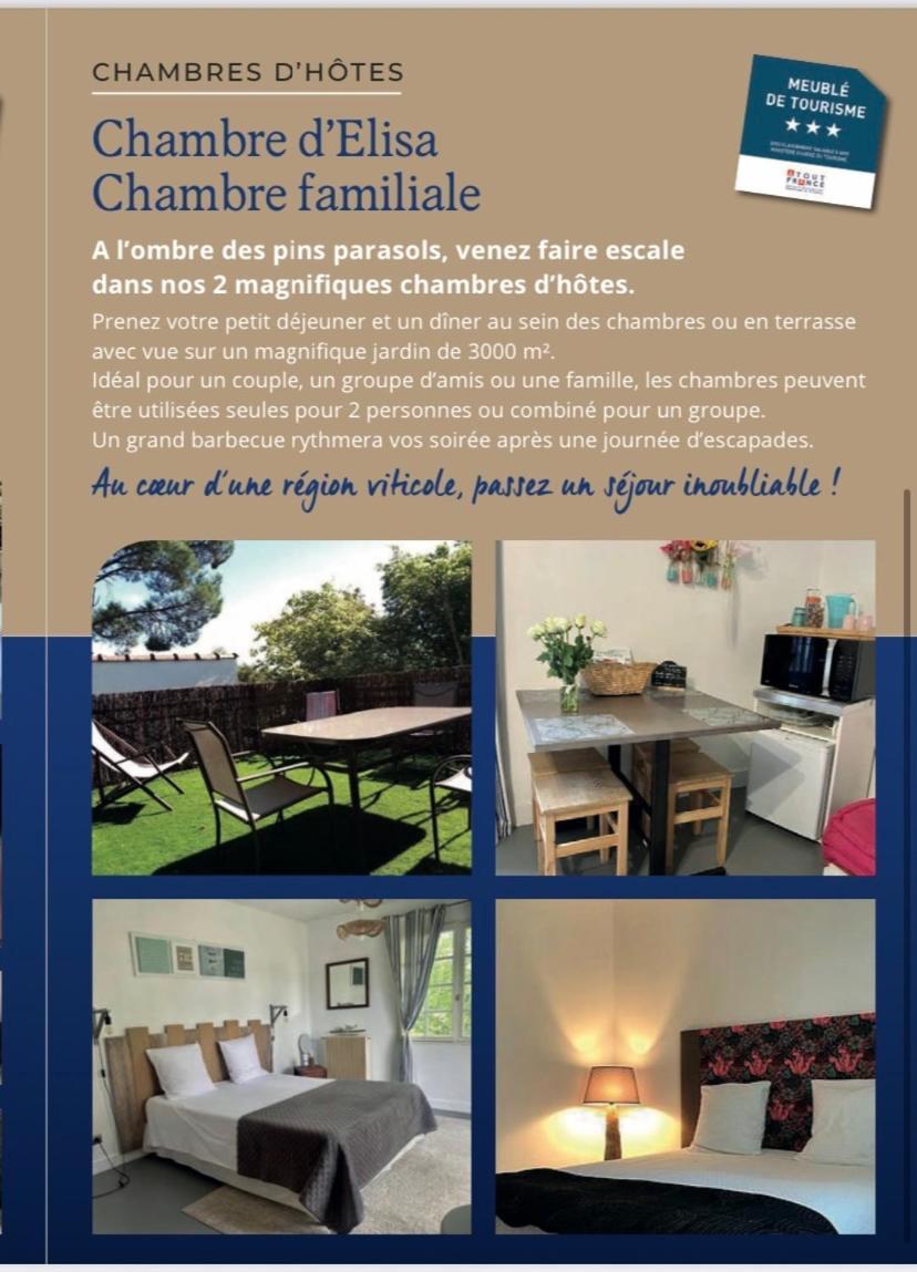 Saint-Morillon Chambres D'Elisa المظهر الخارجي الصورة